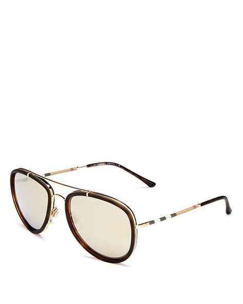 burberry straight brow sunglasses|Burberry Mirrored Brow Bar Aviator Sunglasses, 56mm.